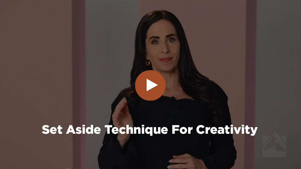 Juliet Funt Speaking Set Aside Technique For Creativity