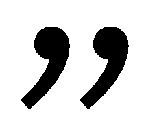 Quote Mark Right Black