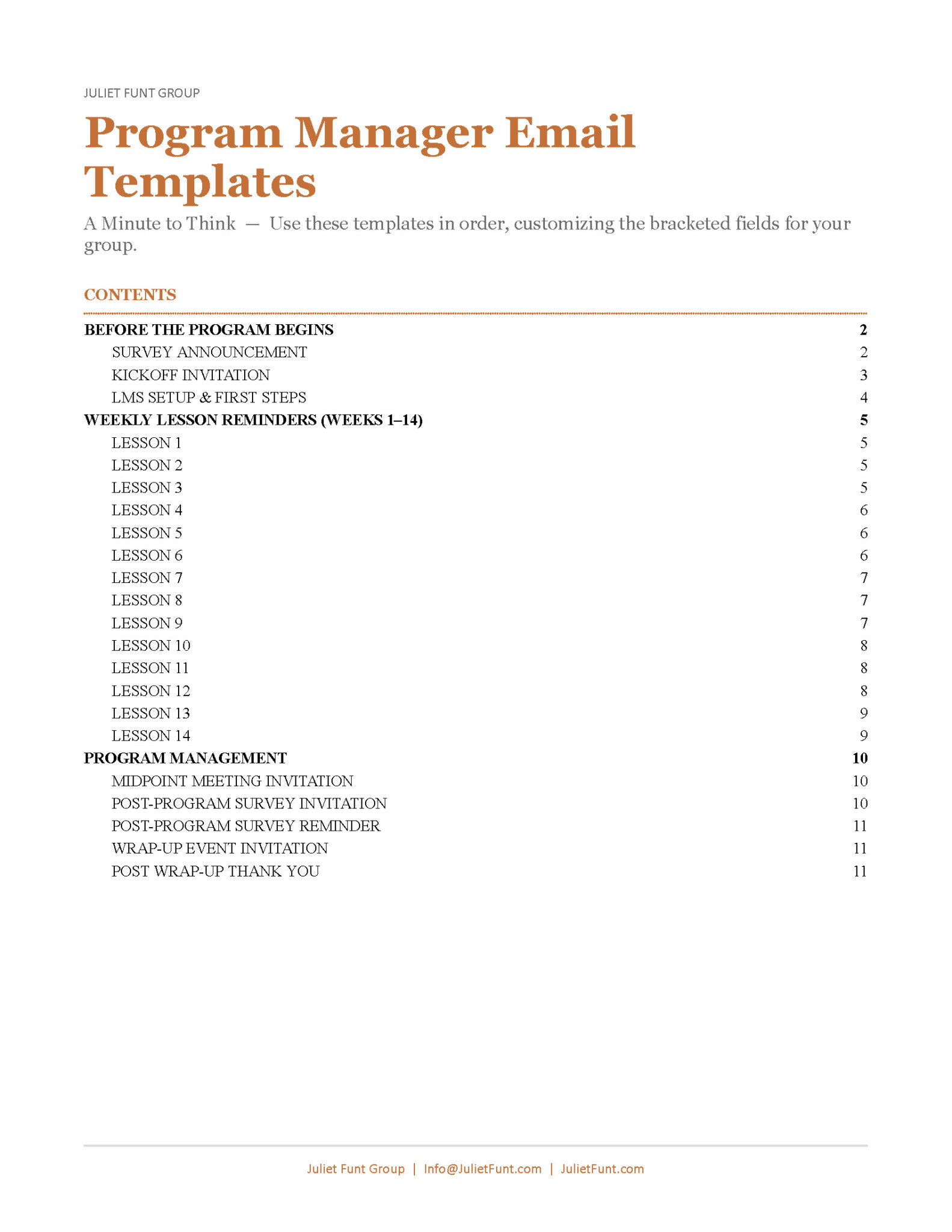 Email Templates
