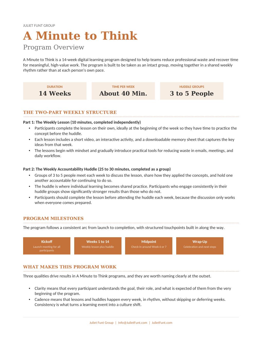 Program Overview